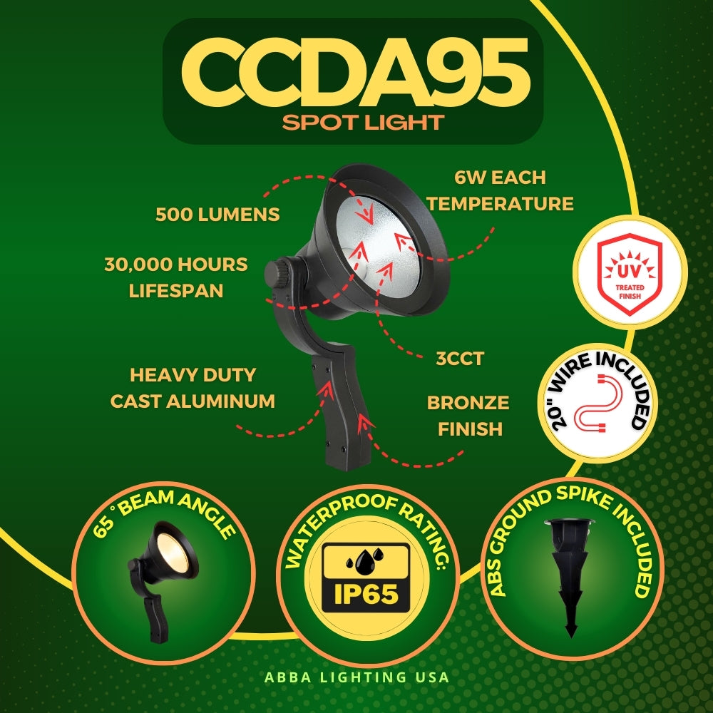 CCDA95-3CCT Spot Light