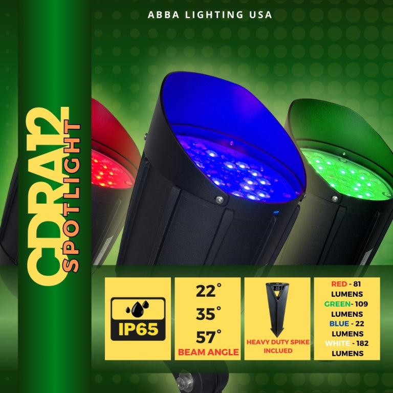 CDRA12-RGBW Spot Lights
