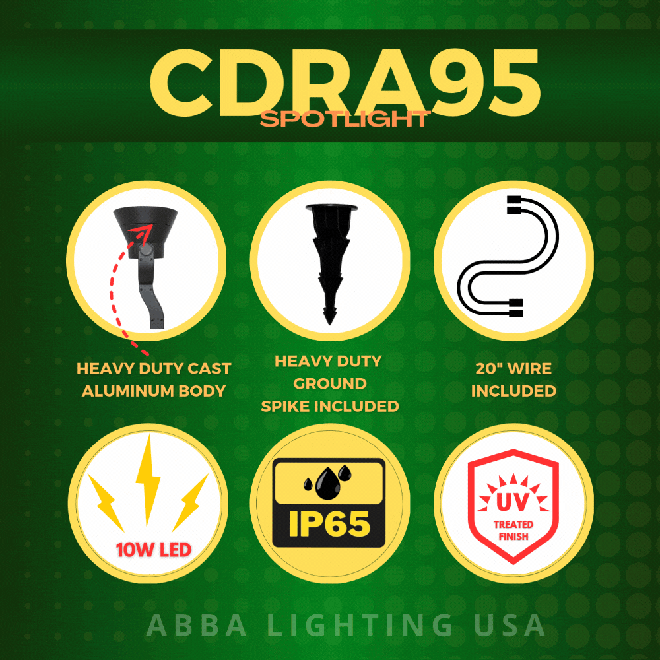 CDRA95-RGBW Spot Light
