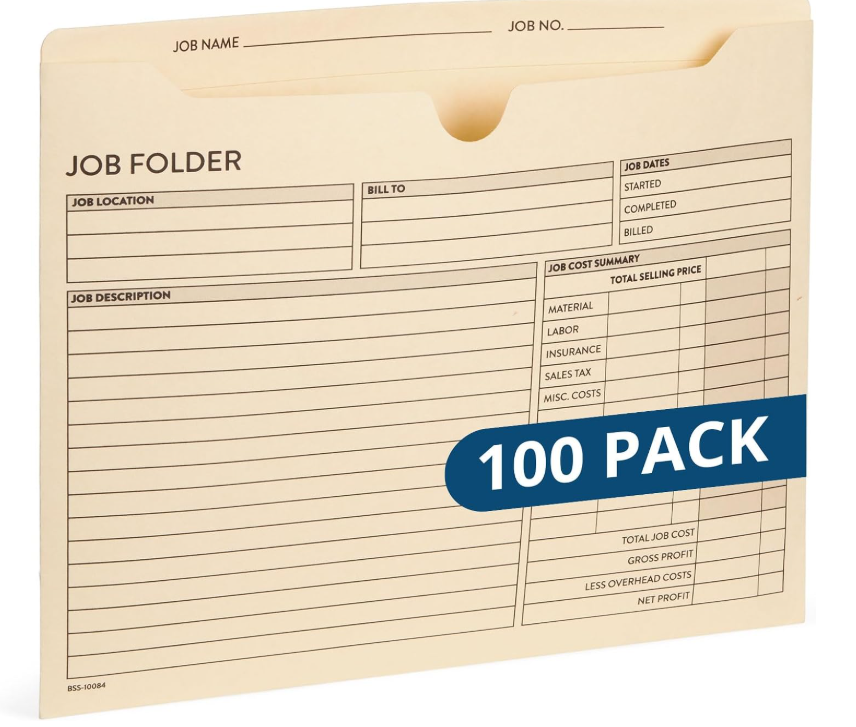 Work Folders 100pk