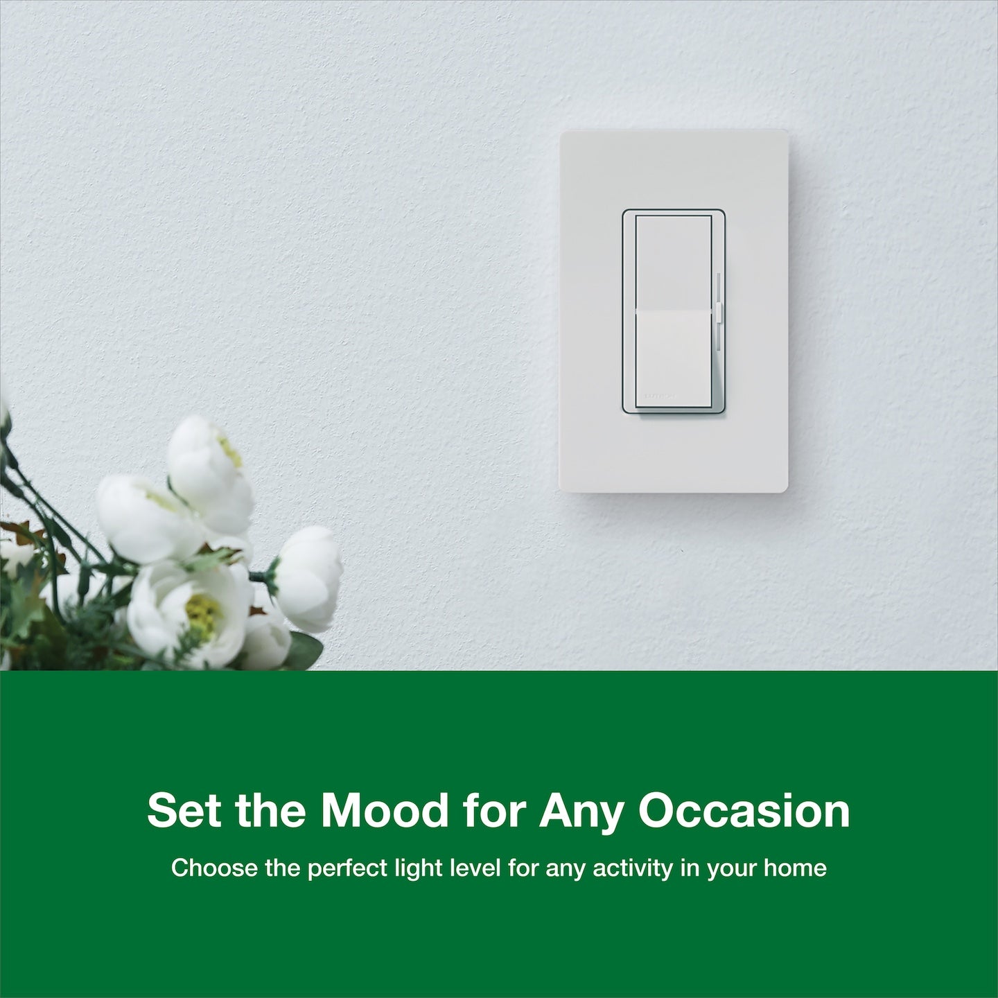 Lutron Diva LED+ Dimmer Switch – White – DVCL-153P-WH